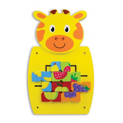 Pannello manipolativo Giraffa