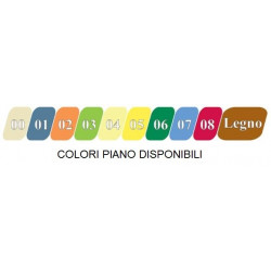 Tavolo Betulla quadrato 75, H 64.