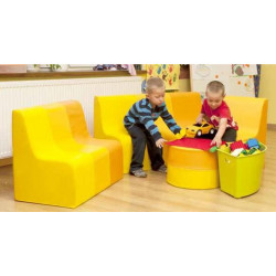 Divano Infanzia III giallo.