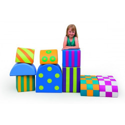 Morbide forme colorate - 9 pz.