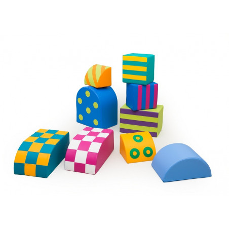 Morbide forme colorate - 9 pz.