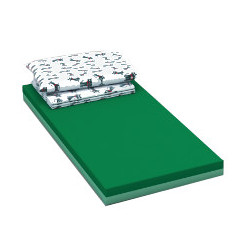 Materasso verde.