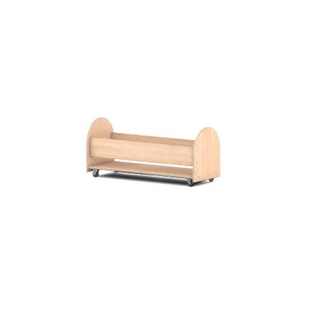 Carrello portacuscini in legno.